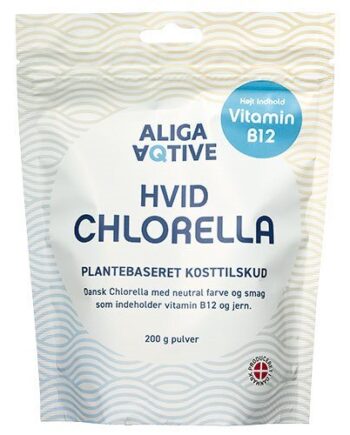 Aliga Aqtive Hvid Chlorella Pulver  200g