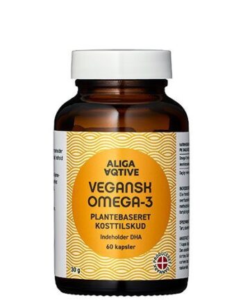 Aliga Vegansk Omega-  60 Kapsler