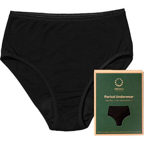 Allmatters High Waist Underwear Light Moderate    1pk