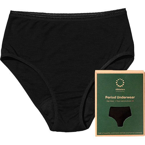 Allmatters High Waist Underwear Light Moderate    1pk