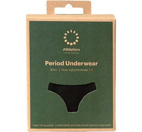 Allmatters Menstruationstrusser Bikini Underwear Light Moderate