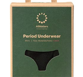 Allmatters Menstruationstrusser Bikini Underwear Moderate Heavy