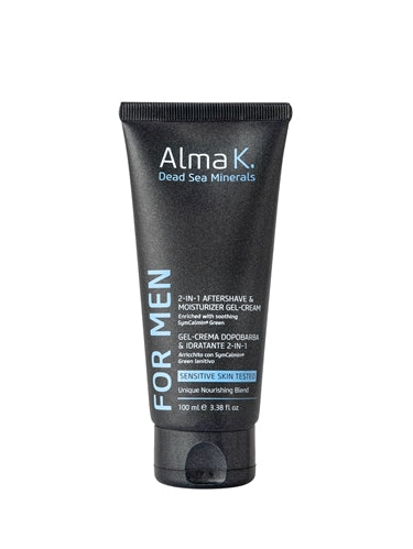 Alma   For Men  -in-  Aftershave   Moisturizer Gel-cream 100 Ml