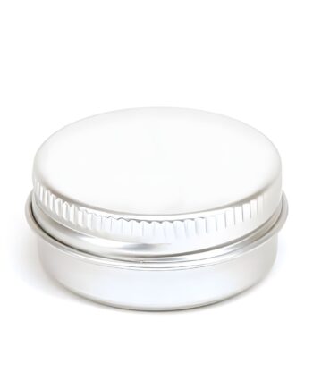 Aluminium Bøtte 10 Ml Med Skumplade   Låg  Diameter 36 Mm  Højde 16 Mm Hedenhus Tæt Lukning  Kompakt Til Tasken