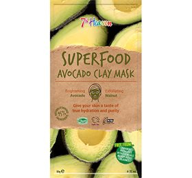 Ansigtmaske Superfood Avocado 7th Heaven 10