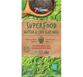 Ansigtmaske Superfood Matcha   Chia 7th Heaven 10