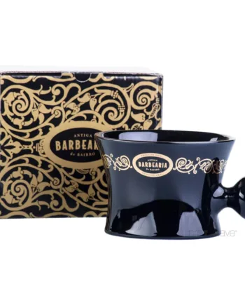 Antiga Barbearia De Bairro Barberskål Med Håndtag  Sort