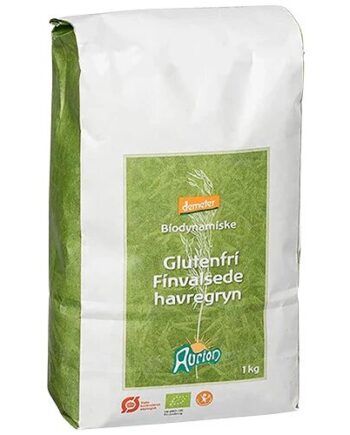 Aurion Glutenfri Havregryn  Fine   Demeter   Kg