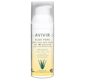 Avivir Aloe Vera Anti-age Sun Face Spf 30  Bull  50 Ml