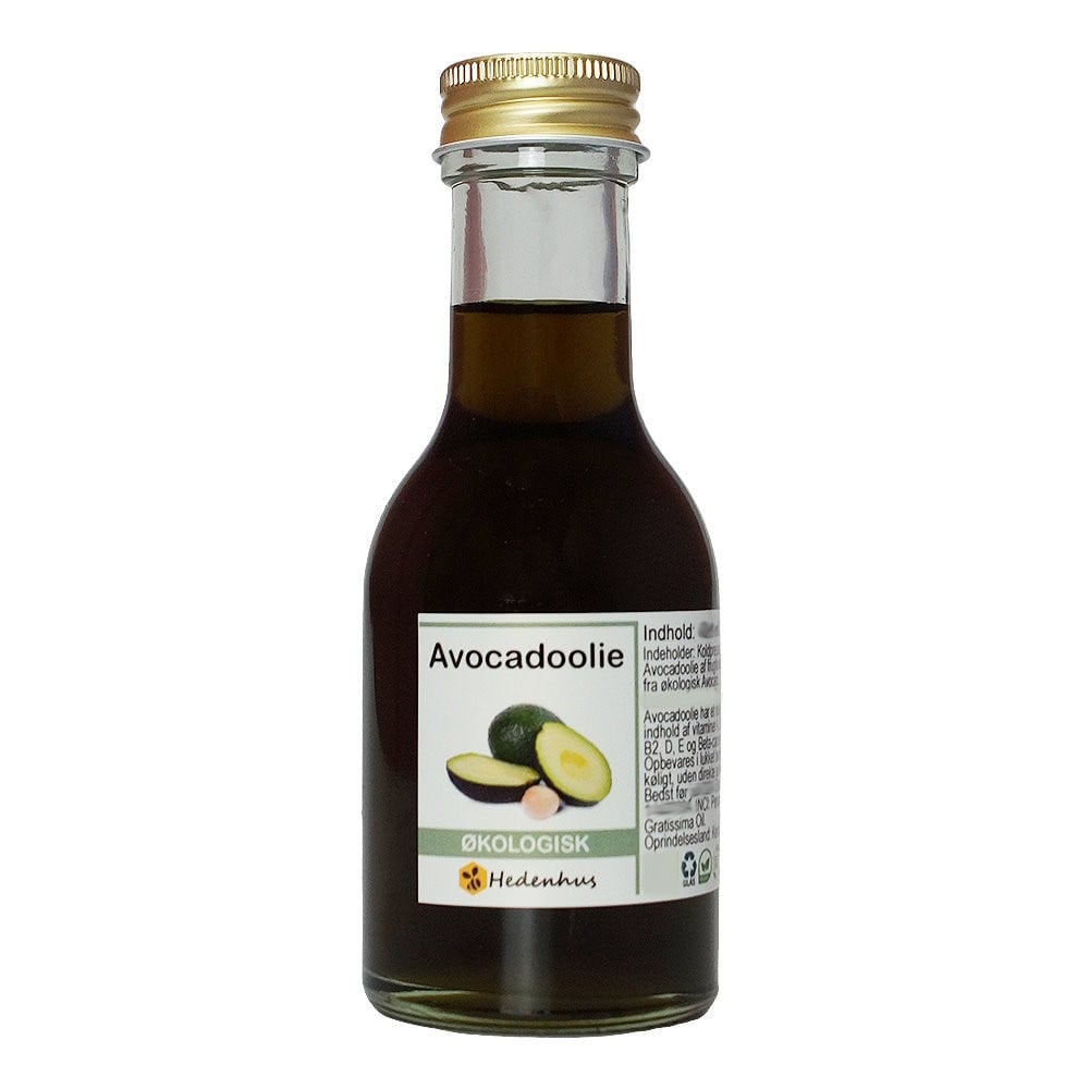 Avocadoolie økologisk   Uraffineret 50 Ml