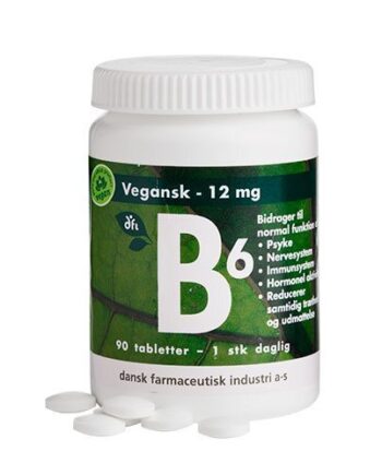 B6 12 Mg Vegansk 90 Tabletter