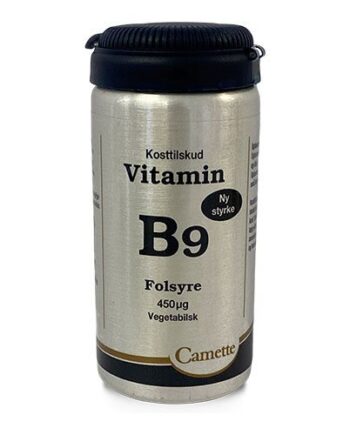 B9 Vitamin Folsyre 450 Mcg  90 Tabletter
