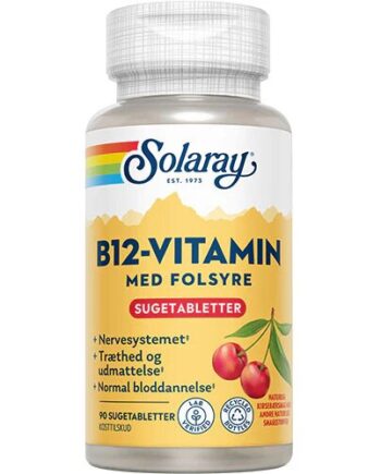 B12 Vitamin Med Folsyre 90 Tabletter