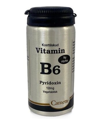 B6 Vitamin Pyridoxin 12 Mg  90 Tabletter