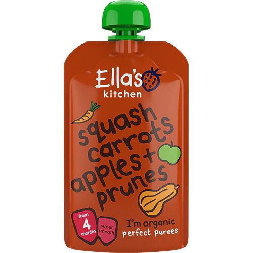Babymos   Butternut  Gulerod  120 Gram