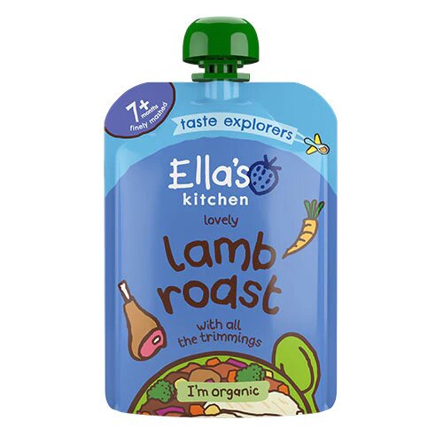 Babymos   Lam   Grøntsager 130 Gram
