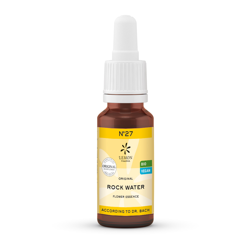 Bachblomster Kildevand  Rock Water   Bull  20ml