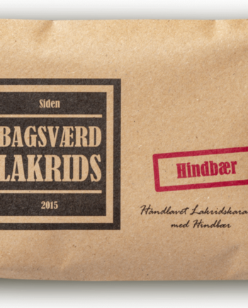 Bagsværd Lakrids Hel Plade  Quot Hindbær Quot  160g