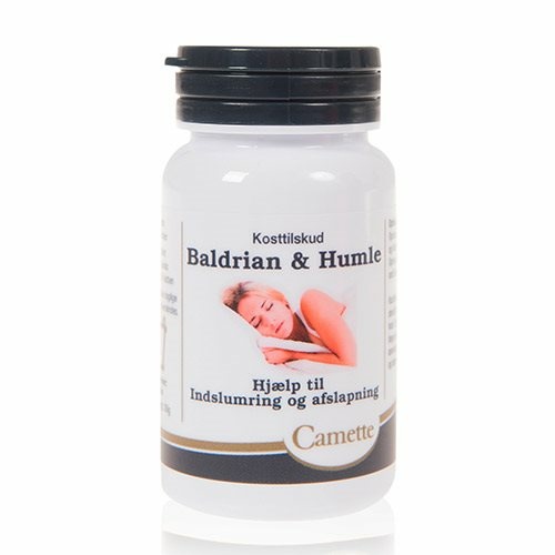 Baldrian Og Humle Camette 90 Tabletter