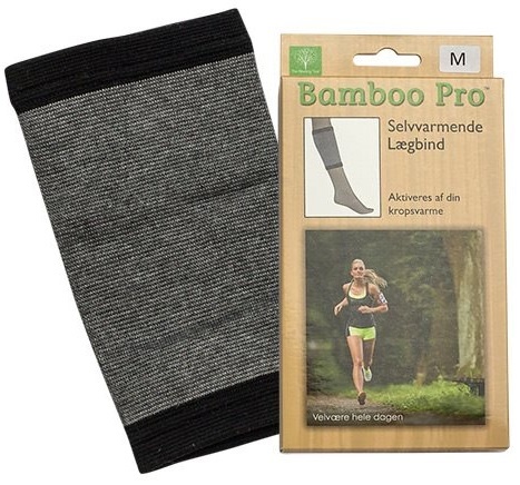 Bamboo Pro Lægbind  Str    Selvvarmende 1stk