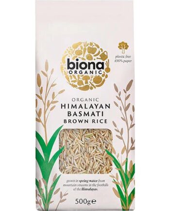 Basmati Ris Himalaya  Brune øko  500 Gram
