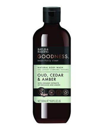 Baylis   Harding Body Wash Oud  Cedar   Amber  500ml