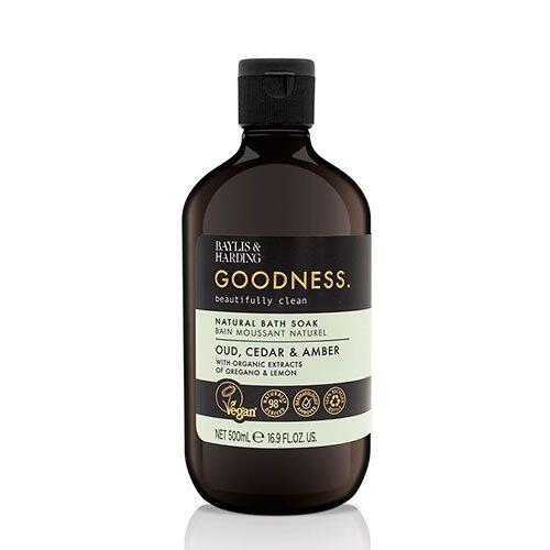 Baylis   Harding Goodness Bath Soak Oud  Cedar   Amber  500ml