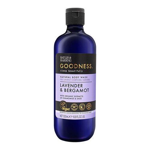 Baylis   Harding Goodness Sleep Lavender   Bergamot Natural Body Wash Vegansk  500ml