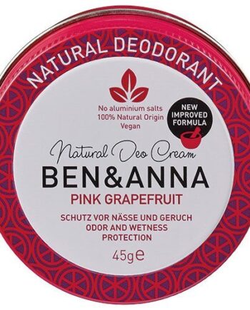 Ben   Anna Deo Cream Pink Grapefruit 45 Gram