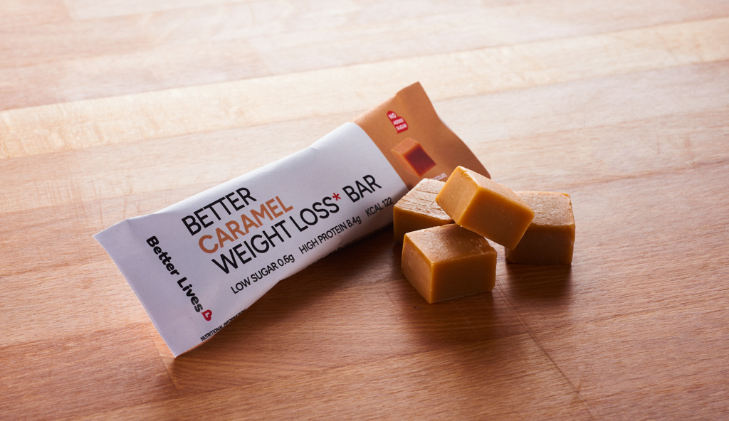 Betterlives Protein Weight Loss Bar  Crunchy Caramel