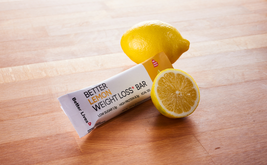 Betterlives Protein Weight Loss Bar Crunchy Lemon