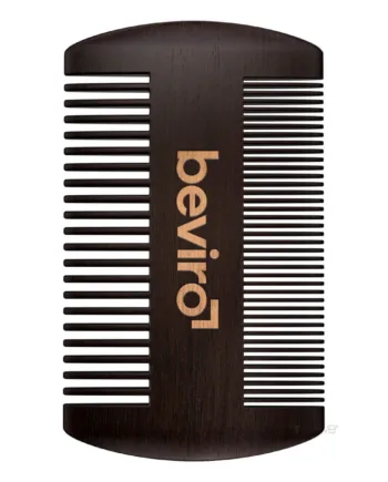 Beviro Beard Comb  Pear Wood