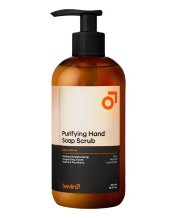 Beviro Purifying Hand Soap Scrub  Zesty Vetiver  500 Ml