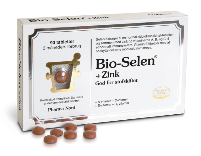Bio Selen   Zink 90 Tabletter