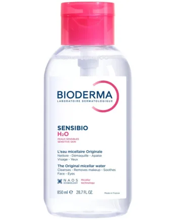 Bioderma Sensibio H2o Michellar Water 850 Ml Med Pumpe