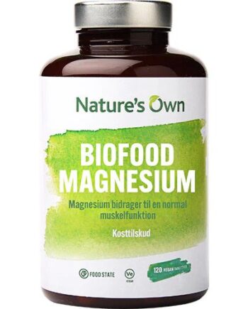 Biofood Magnesium 120 Tabletter