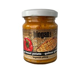 Biogan Sweet Potato Quinoa Smørepålæg    Bull  125g