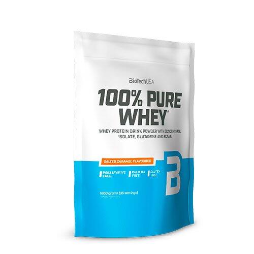Biotech 100 Pure Whey Protein Pulver Salted Caramel 454g