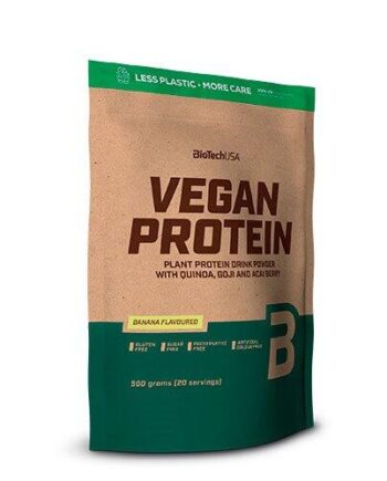 Biotech Vegan Protein Pulver    Banan Smag  500g