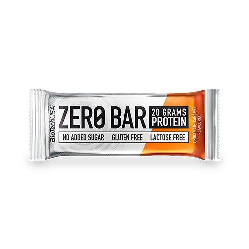 Biotechusa Zero Bar Chocolate Caramel Flavour 50g