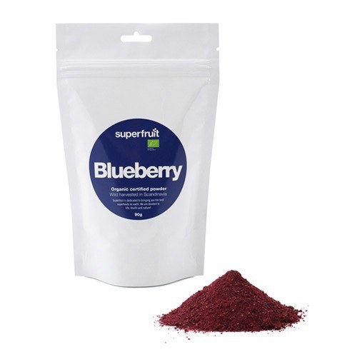 Blåbær Pulver Superfruit 90 Gram