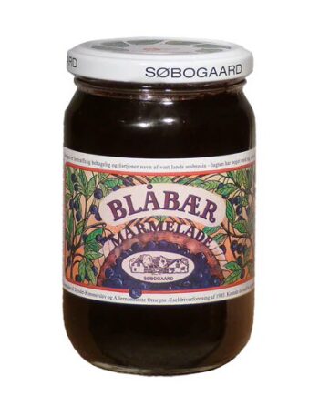 Blåbærmarmelade øko  400 Gram