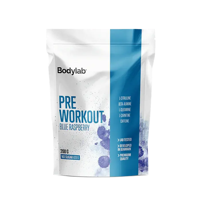 Bodylab Pre Workout Blue Raspberry  200g