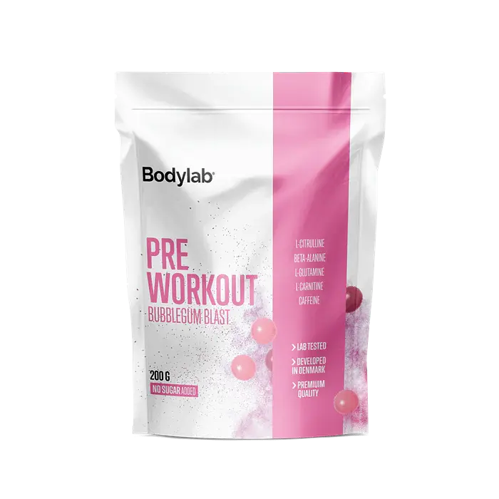 Bodylab Pre Workout Bubblegum Blast  200g