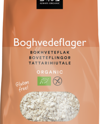 Boghvedeflager økologisk 500 Gram