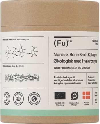 Bone Broth Collagen Med Hyaluronsyre økologisk Pulver 250 Gram