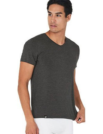 Boody Men    -neck  -shirt Dark Marl Str