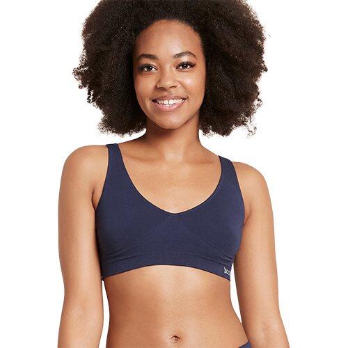 Boody Shaper Crop Bra Navy Str Stk