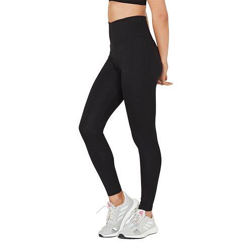Boody Sports Tights Højtalje Dame Sort  Str