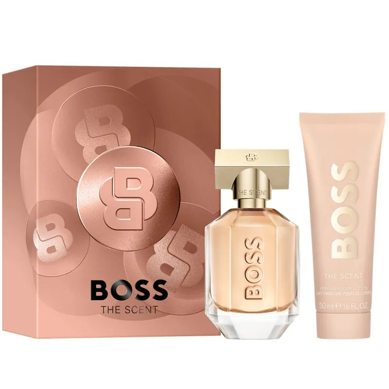 Boss The Scent For Her Eau De Parfum 30 Ml   Perfumed Body Lotion 50 Ml Gavesæt